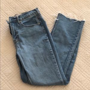 Everlane Skinny Crop Kick Jeans